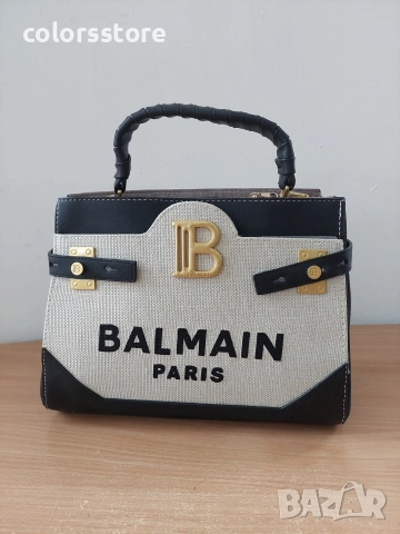 Черна чанта Balmain код SG99B, снимка 3 - Чанти - 43290497