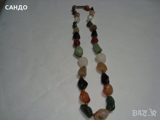 Дизайнерски цветни висящи колиета - САЩ, снимка 2 - Колиета, медальони, синджири - 36905503