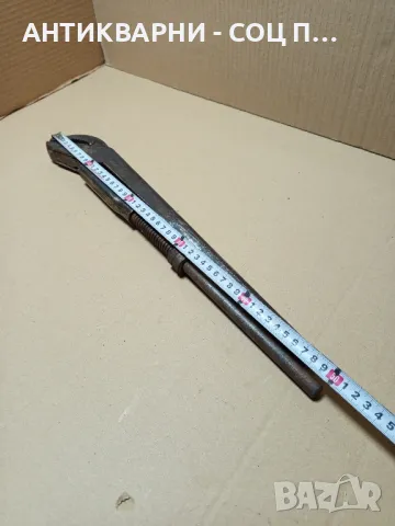 Соц Стар Голям Тръбен Ключ., снимка 11 - Антикварни и старинни предмети - 49577493