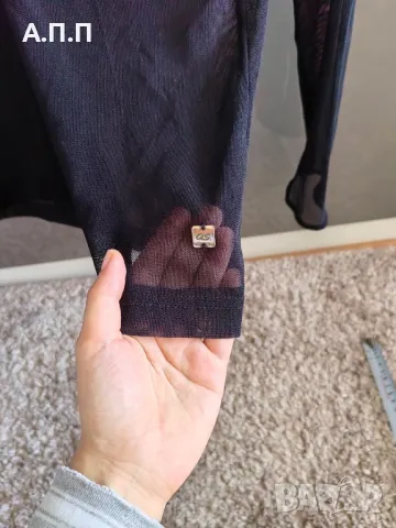 Прозрачна риза Q.S. , снимка 3 - Ризи - 48326028