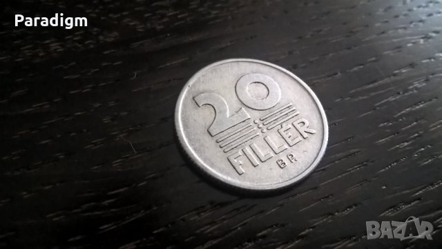 Монета - Унгария - 20 филера | 1967г., снимка 2 - Нумизматика и бонистика - 32739389