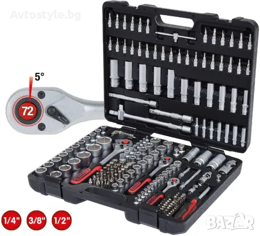 Kомплект вложки 1/4,3/8,1/2,17; KS TOOLS, 917.0779 , снимка 1