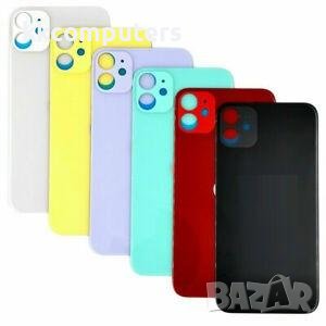 Капак батерия / Задно стъкло (BIG HOLE) за iPhone 11 6.1 / Зелен Баркод : 482781