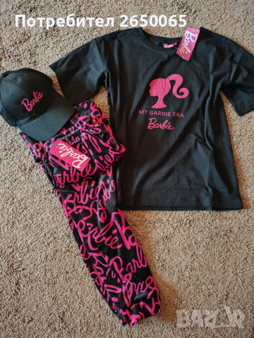 Нов Орг.Комплект BARBI - размер М , снимка 2 - Тениски - 41554221