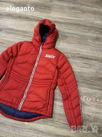 Висок клас дамска пухенка SWIX Dynamic Snow 650+fill down Jacket , M размер , снимка 5 - Якета - 52641067