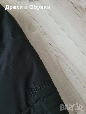 Черно зимно яке с качулка водо и ветро непромокаема материя , снимка 8 - Якета - 52168421