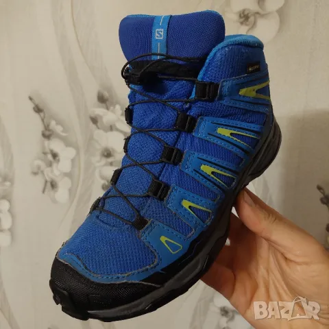 Salomon X-Ultra Mid GTX J Gore-Tex номер 37 детски туристически / зимни обувки маратонки , снимка 14 - Други - 49213617