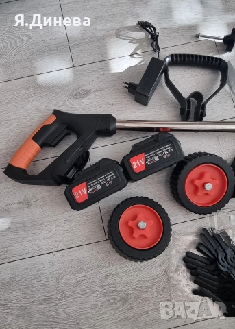 Акумулаторен тример 21v, снимка 2 - Градинска техника - 52828629