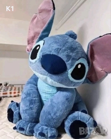 Гигантски плюшен Стич, Плюшена играчка Stitch, снимка 2 - Плюшени играчки - 52481325
