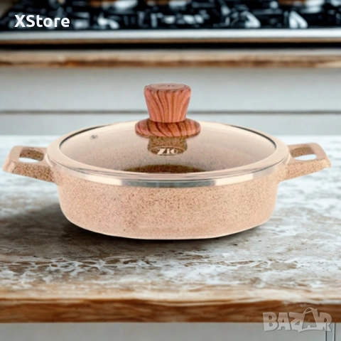 Комплект касерола с капак Lexical, снимка 4 - Съдове за готвене - 52507400