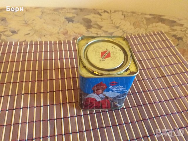 Кутия от чай «Runglee Rungliot»,Индия  1980г, снимка 2 - Други ценни предмети - 28070358