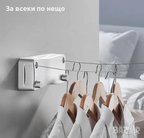 Прибиращо се въже за сушене, снимка 3 - Сушилници - 44854654