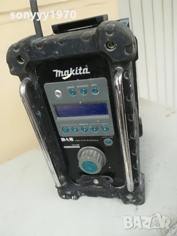 makita profi radio-ЗДРАВО-без батерия-внос англия, снимка 12 - Радиокасетофони, транзистори - 28413549