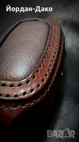 Калъф за ключове /кейс/от естествена кожа ръчна изработка, снимка 9 - Портфейли, портмонета - 43535632