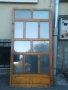 Продавам три броя интериорни дървени масивни врати със стъкла стъкла, снимка 1