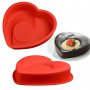 998 Силиконова форма за кекс сърце, снимка 1 - Форми - 27861136