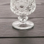 Комплект от 6 бр. чаши за вино със столчета за елегантно сервиране, снимка 5