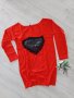 Разпродажба Нова червена блуза с дълъг ръкав, снимка 1 - Блузи с дълъг ръкав и пуловери - 40279270