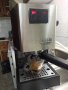 Кафемашина Гаджия Класик иноксова с месингова ръкохватка с крема диск , снимка 3