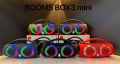 Booms Box 3 Mini: Преносима Bluetooth Колонка с LED RGB Осветление, снимка 16