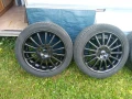 Алуминиеви джанти 5 x 114.3  17 цола .С летни спиртни гуми, снимка 2