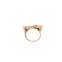 Златен дамски пръстен 5,63гр. размер:58 14кр. проба:585 модел:6660-5, снимка 2