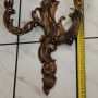 Масивен бронзов аплик стил Рококо. , снимка 7