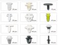 Комплект пластмасови щипки за автомобилиNISSAN,MERCEDES,Opel,PEUGEOT, снимка 2