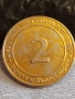 Жетон от летището Франкфурт Германия 2 евро за КОЛЕКЦИЯ ДЕКОРАЦИЯ 51818, снимка 1