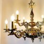 Месингов винтидж обков-старинни барокови класически дръжки за мебели, снимка 15