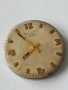 Механизъм с циферблат от стар ръчен часовник 52088, снимка 1