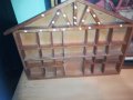 дървена къща с много отвори за бижута-колекция, снимка 3