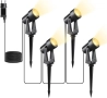 LED градински прожектори, 4x3W, 14M, топла светлина 3000K, снимка 1