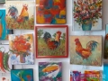 Петел, петли, петлета, rooster painting - Мима / Art by MiMa,  paintings, снимка 8