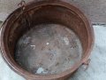 стар огромен кован казан, котел за декорация - възраждане!, снимка 7