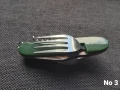 Туристически комплект за хранене с вилица и лъжица 6 в 1, снимка 12