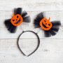 3142 Парти детски комплект за Хелоуин сет от 3 части – пола пръчица диадема с тикви, снимка 2