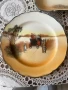 Royal Doulton, по-специално чинии и квадратна купа със сцени с конски карети. , снимка 3