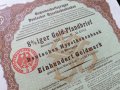 Oблигация | 100 златни марки | Deutschen Hypothekenbank | 1926г., снимка 6