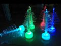 ⛄🎄 LED светеща коледна Елха с оптични влакна, снимка 1 - Коледни подаръци - 27085460