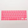 Розова клавиатура за Apple Macbook , розов силиконов протектор