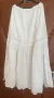 Бял летен сет от италянска дантела, снимка 4