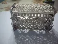 Стара сребърна много интересна кутиика за бижута., снимка 5