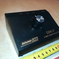soundlab con 31-3way audio selector-внос germany 1005212031, снимка 8 - Ресийвъри, усилватели, смесителни пултове - 32829906