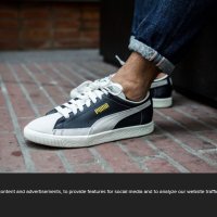 Мъжки сп. обувки PUMA BASKET-90680 100%оригинал внос Англия, снимка 4 - Спортни обувки - 27237813