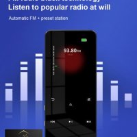 Портативен Bluetooth MP3 музикален плеър с 32GB карта памет преносим видео Player 1,8" LCD HD MP4 По, снимка 4 - MP3 и MP4 плеъри - 35154343