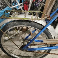 Стар сгъваем велосипед за реставрация, снимка 8 - Велосипеди - 43210779
