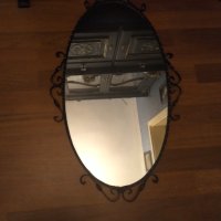 Огледало масивно ковано желязо , снимка 1 - Огледала - 43574852