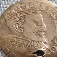 Сребърна монета 3 Гроша 1596г. Сигизмунд трети Рига 13697, снимка 2 - Нумизматика и бонистика - 42930117