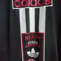 Adidas The Brand with The Three Stripes Vintage оригинална тениска Jersey, снимка 3 - Тениски - 43369931